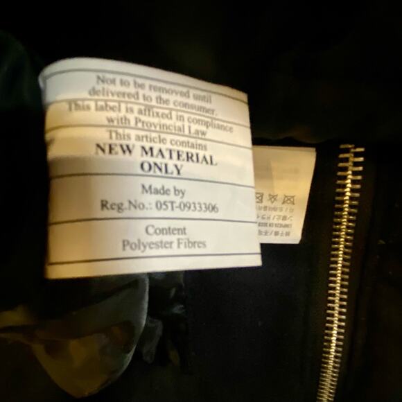 Abercrombie & Fitch Short Black Pea Coat - Picture 7 of 7